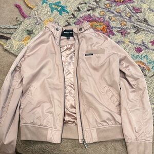 Members Only Blush Pink Bomber Jacket